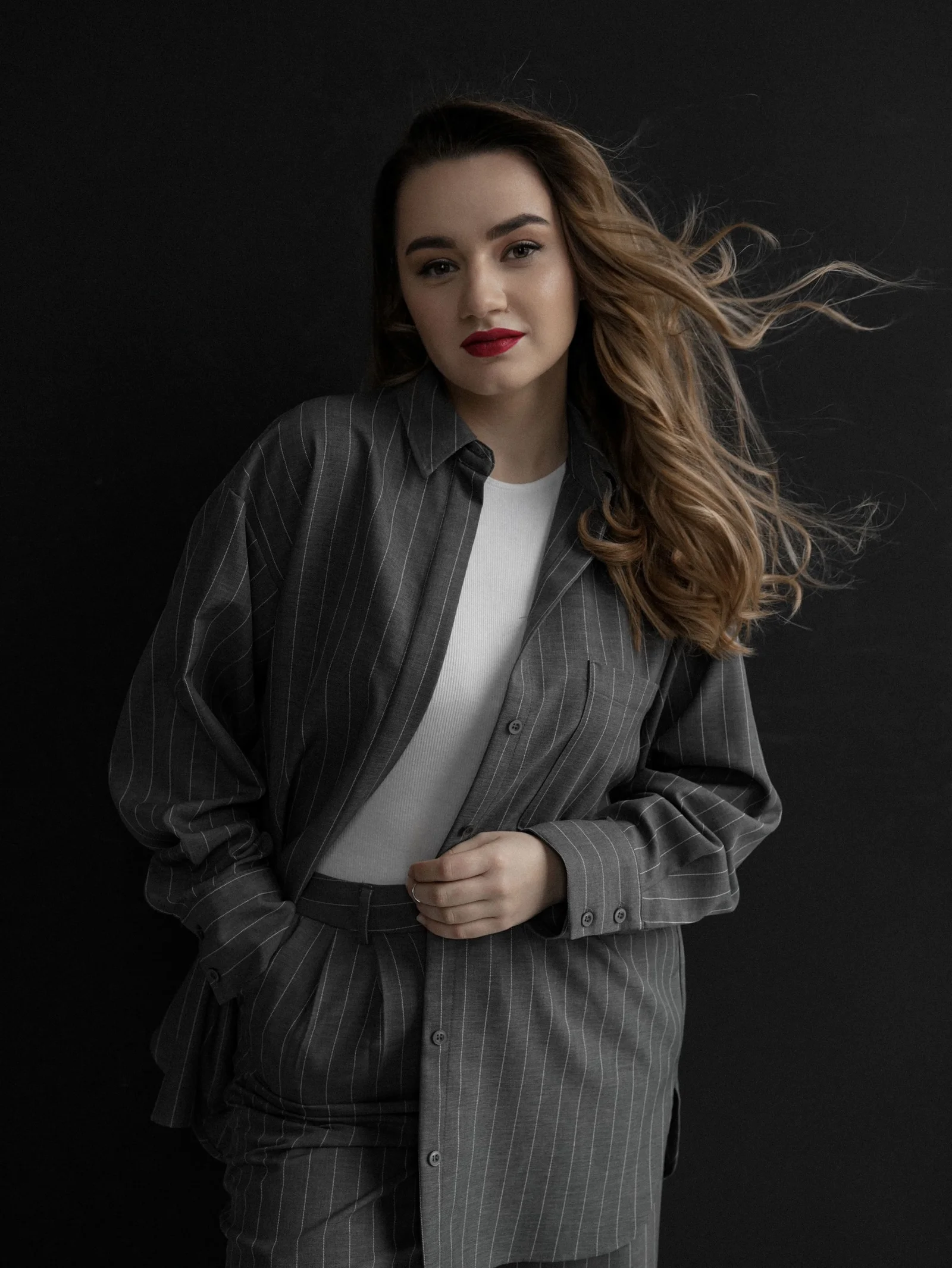 Дарья Хмельницкая, преподаватель вокала, в студии